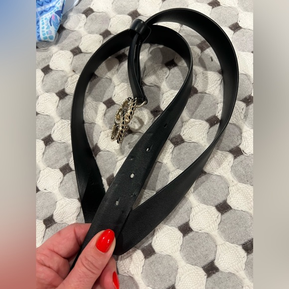 CHANEL CC Logo Luxurious leather belt ⭐️⭐️⭐️size 80 - Picture 17 of 17